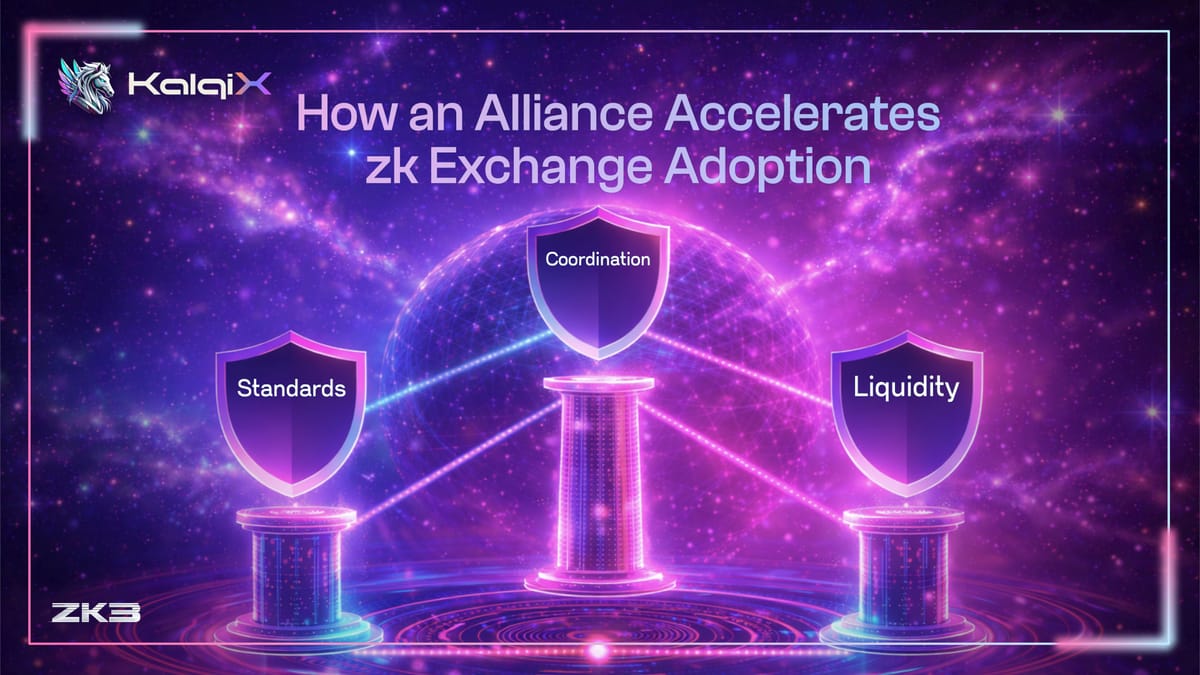 How an Alliance Accelerates zk Exchange Adoption