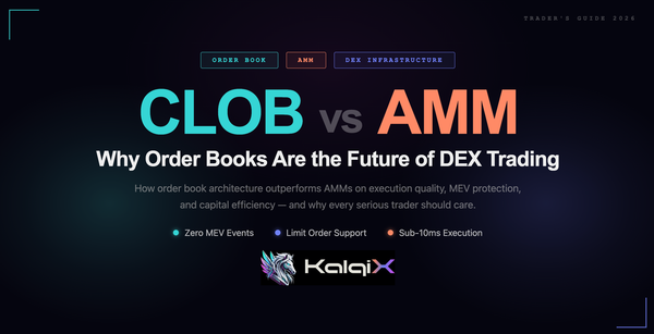 CLOB vs AMM: Why Order Books Are the Future of DEX Trading